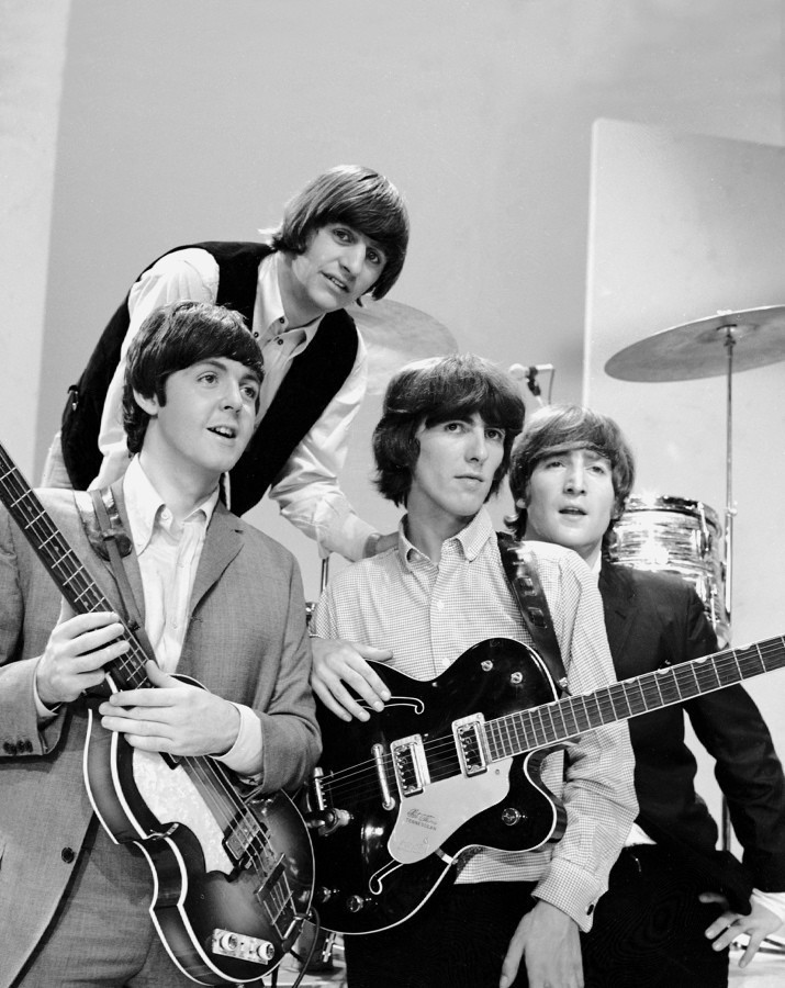 The Beatles rehearse for another appearance on 