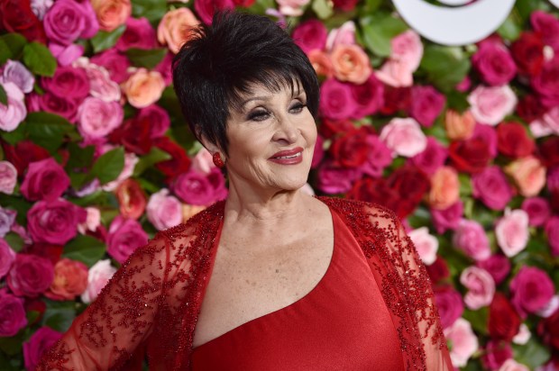 FILE - Chita Rivera arrives at the 72nd annual Tony Awards at Radio City Music Hall on June 10, 2018, in New York. Rivera, the dynamic dancer, singer and actress who garnered 10 Tony nominations, winning twice, in a long Broadway career that forged a path for Latina artists, died Tuesday. She was 91. (Photo by Evan Agostini/Invision/AP, File)