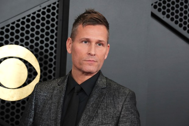 Kaskade arrives at the 66th annual Grammy Awards on Sunday, Feb. 4, 2024, in Los Angeles. (Photo by Jordan Strauss/Invision/AP)