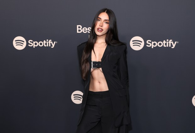 Madison Beer attends Spotify's 2024 Best New Artist Party at Paramount Studios on Feb. 1, 2024, in Los Angeles, Calif. (Phillip Faraone/Getty Images for Spotify)