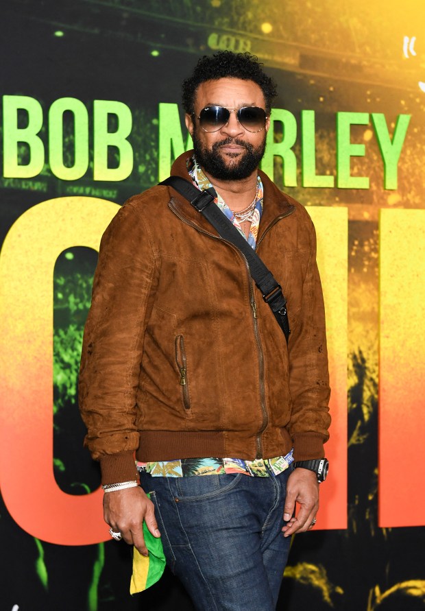 Jamaican-US singer Shaggy arrives for the premiere of "Bob Marley: One Love" at the Regency Village Theater in Los Angeles, California on February 6, 2024. (Photo by VALERIE MACON / AFP) (Photo by VALERIE MACON/AFP via Getty Images)
