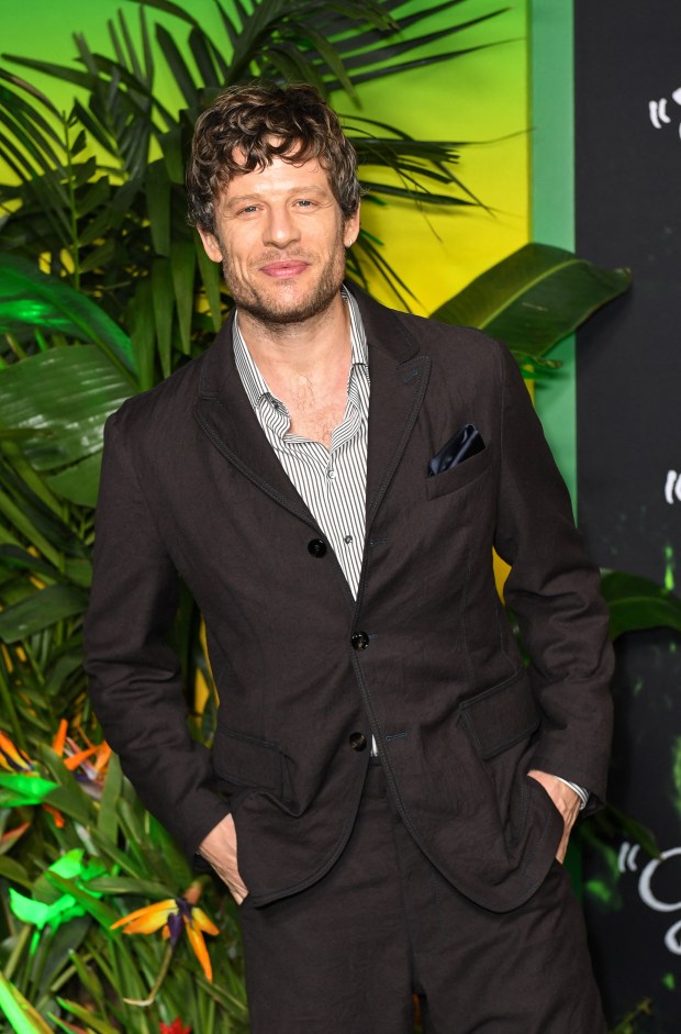 British actor James Norton arrives for the premiere of "Bob Marley: One Love" at the Regency Village Theater in Los Angeles, California on February 6, 2024. (Photo by VALERIE MACON / AFP) (Photo by VALERIE MACON/AFP via Getty Images)