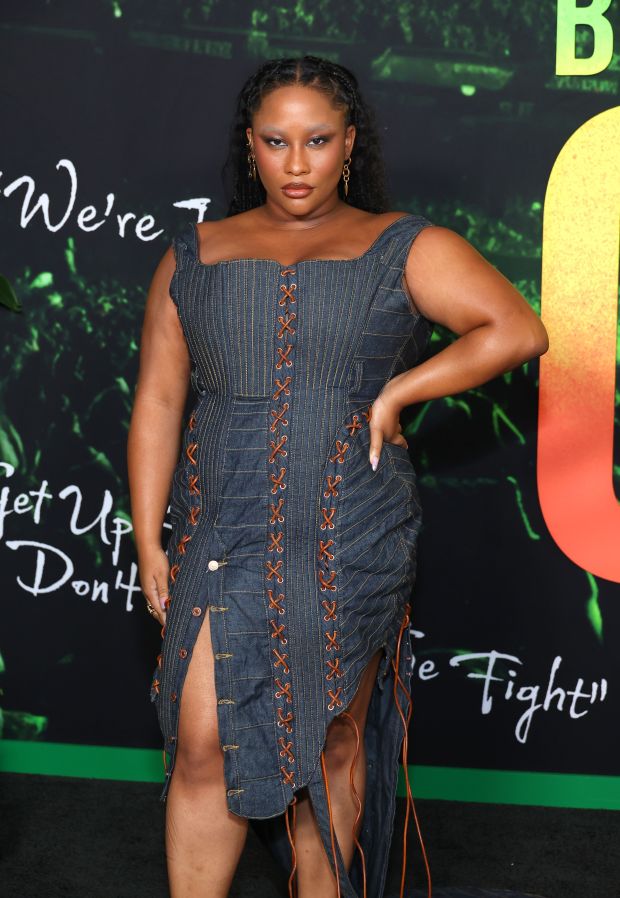 LOS ANGELES, CALIFORNIA - FEBRUARY 06: Zuri Marley attends Paramount Pictures' "Bob Marley: One Love" premiere at Regency Village Theatre on February 06, 2024 in Los Angeles, California. (Photo by Leon Bennett/Getty Images)