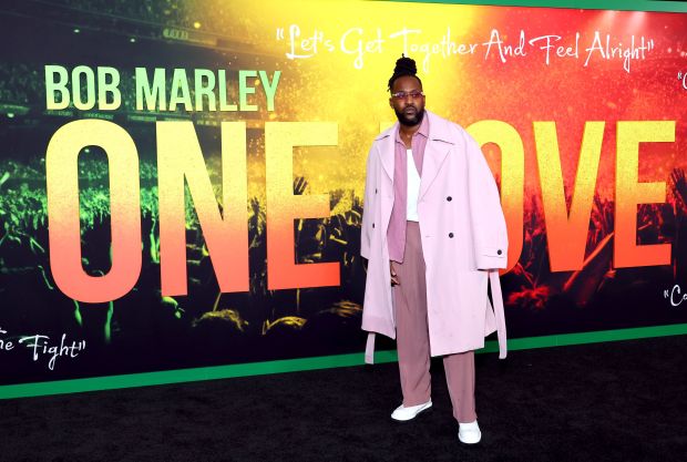 LOS ANGELES, CALIFORNIA - FEBRUARY 06: Stefan Wade attends Paramount Pictures' "Bob Marley: One Love" premiere at Regency Village Theatre on February 06, 2024 in Los Angeles, California. (Photo by Leon Bennett/Getty Images)