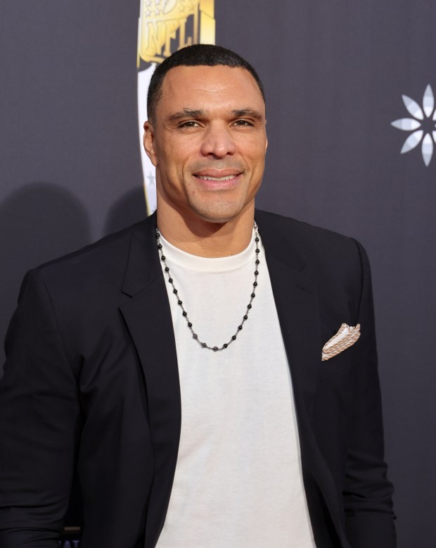 Tony Gonzalez attends the 13th annual NFL Honors at Resorts World Theatre on Feb. 8, 2024, in Las Vegas, Nev. (Ethan Miller/Getty Images)