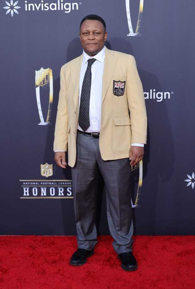Barry Sanders attends the 13th annual NFL Honors at Resorts World Theatre on Feb. 8, 2024, in Las Vegas, Nev. (Ethan Miller/Getty Images)
