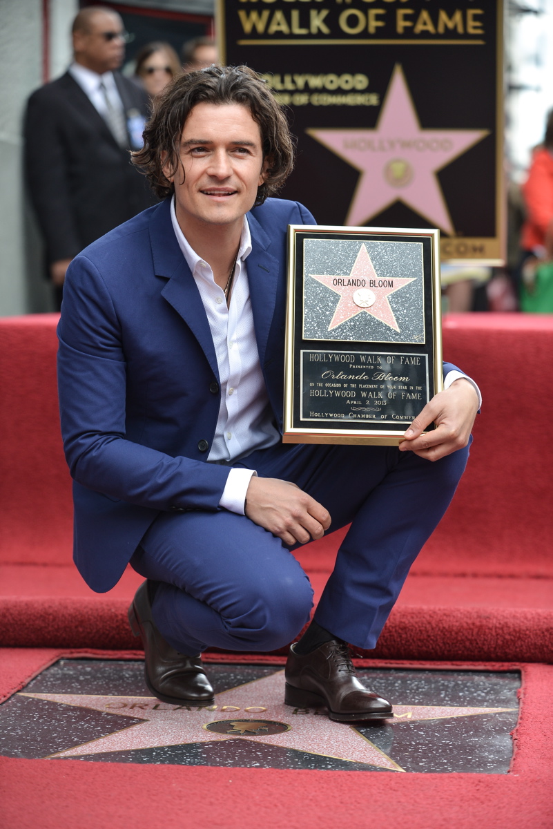 Actor Orlando Bloom was finally awarded with a star on the Hollywood Walk of Fame during his ceremony on April 2, 2014. Bloom's most notable films in Hollywood include 