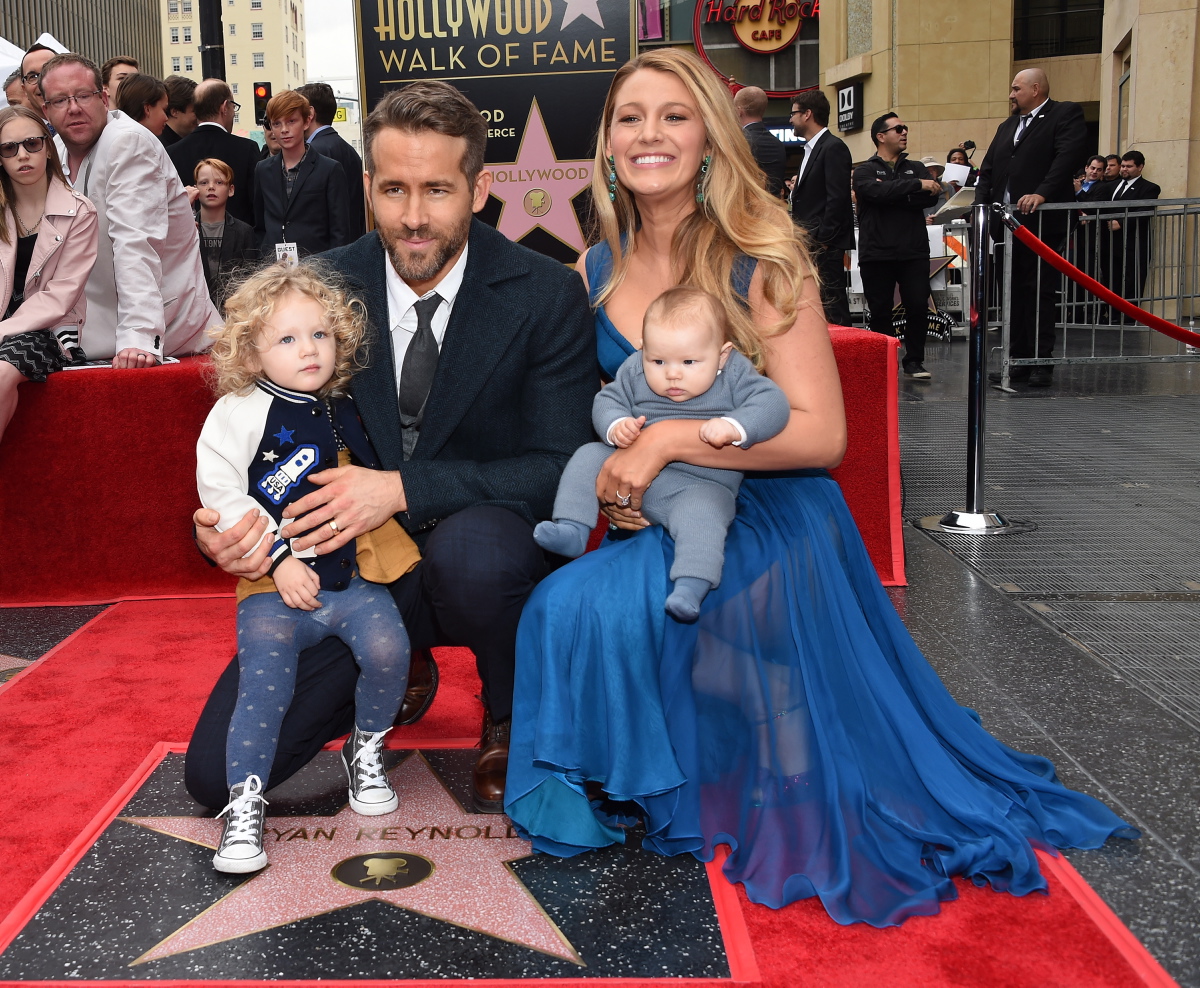 Ryan Reynolds may have earned his star on the Hollywood Walk of Fame, but all anybody can talk about is his adorable children! The actor and his wife Blake Lively made their first public appearance with their kids James and their second daughter, whose name is still unknown.